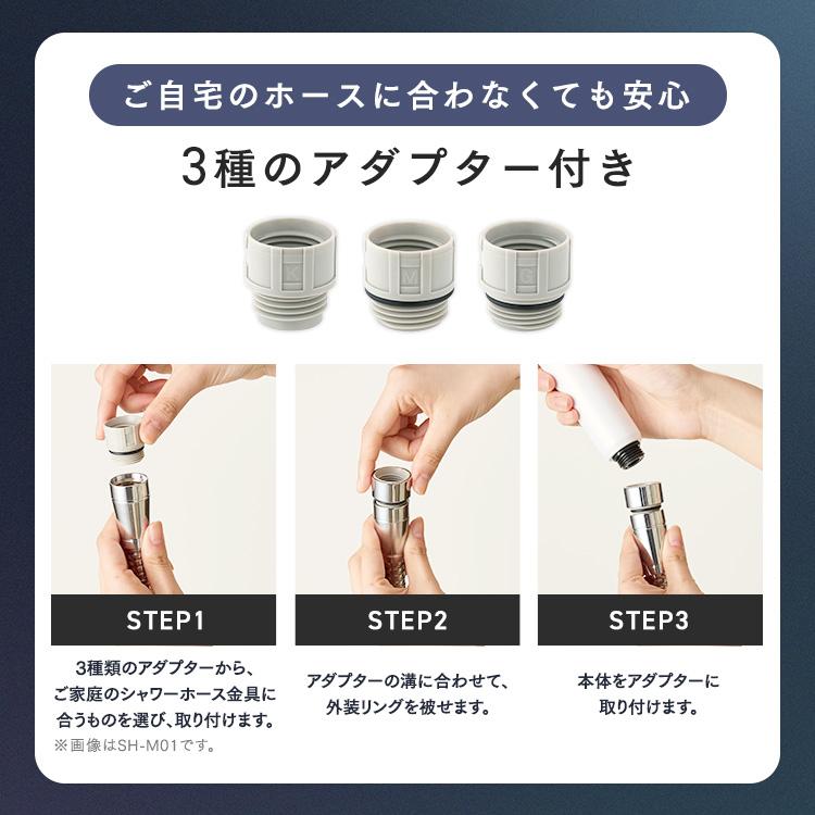 IRIS OHYAMA（アイリスオーヤマ） シャワーヘッド 節水 ミコラ