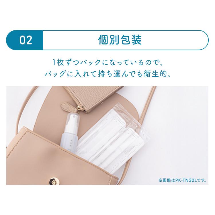 マスク 不織布 濡れマスク 立体 プリーツ アイリスオーヤマ 3枚×3個 9枚 加湿 うるおい 通気性 快適 アイリスヘルスケア ナノエアー NWE * | IRIS OHYAMA | 09