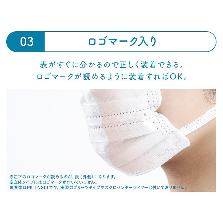 マスク 不織布 濡れマスク 立体 プリーツ アイリスオーヤマ 3枚×3個 9枚 加湿 うるおい 通気性 快適 アイリスヘルスケア ナノエアー NWE * | IRIS OHYAMA | 10