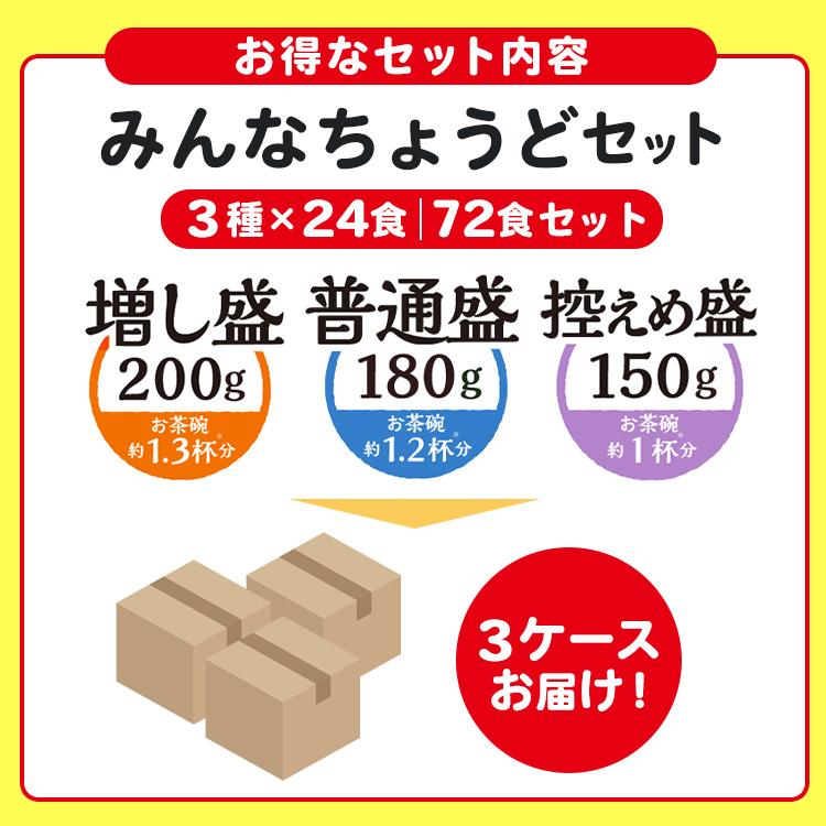 IRIS OHYAMA（アイリスオーヤマ） パックご飯 72食 みんなちょうど