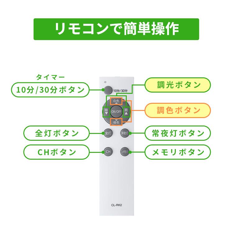 IRIS OHYAMA（アイリスオーヤマ） シーリングライト LED 6畳 2個セット