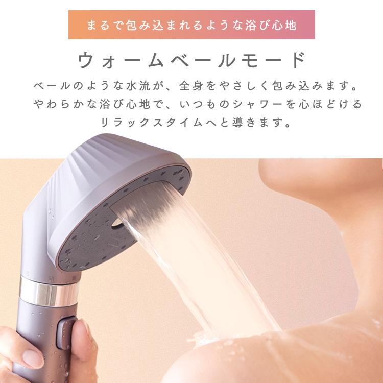 IRIS OHYAMA（アイリスオーヤマ） シャワーヘッド 節水 ウォームベール