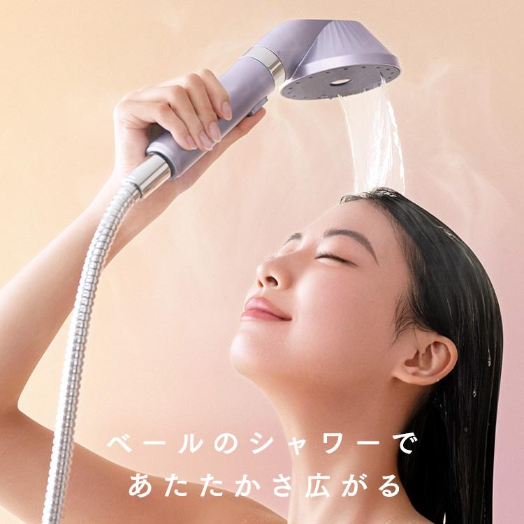 IRIS OHYAMA（アイリスオーヤマ） シャワーヘッド 節水 ウォームベール