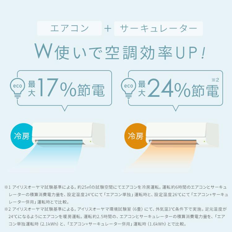 サーキュレーター DC DCモーター 静音 アイリスオーヤマ WOOZOO 360 barrel 首振り 全分解 お手入れ簡単 狙い撃ち送風 衣類乾燥 PCF-CD15TECA *安心延長保証対象 | IRIS OHYAMA | 10