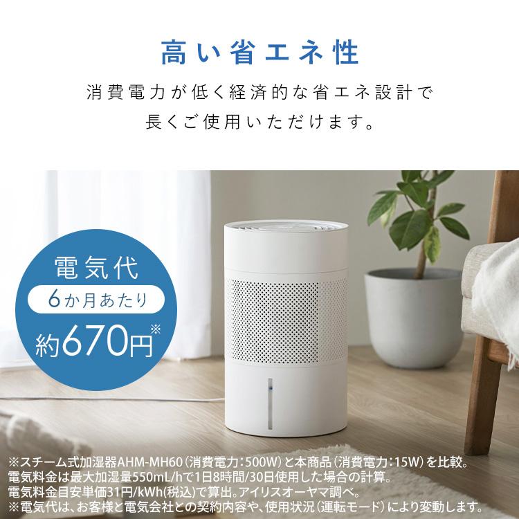 IRIS OHYAMA（アイリスオーヤマ） 加湿器 気化式 4L 15畳 大容量 気化