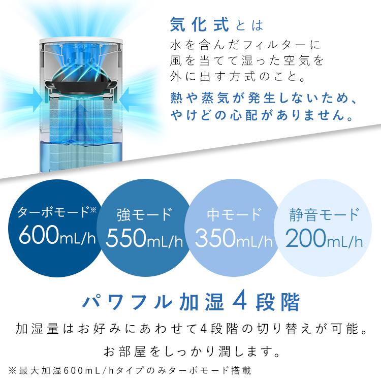IRIS OHYAMA（アイリスオーヤマ） 加湿器 気化式 4L 15畳 大容量 気化