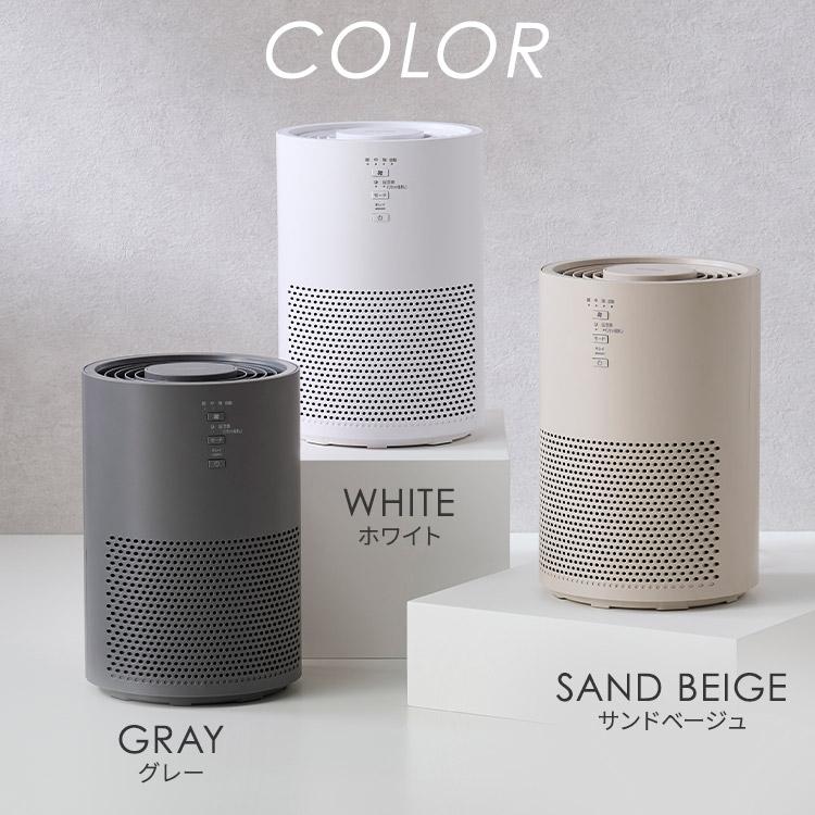 未使用品 高性能紫外線除菌機能付空気清浄機 DR.C医薬 AIR-L-BK 空気清浄機 ハイドロ銀チタンセブンガード 2Xプロ L 白 AIR-L-WH [適用