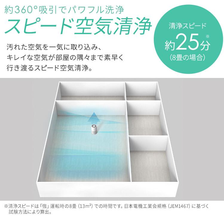 IRIS OHYAMA 空気清浄機 花粉対策 加湿器 気化式 10畳 省エネ 加湿空気