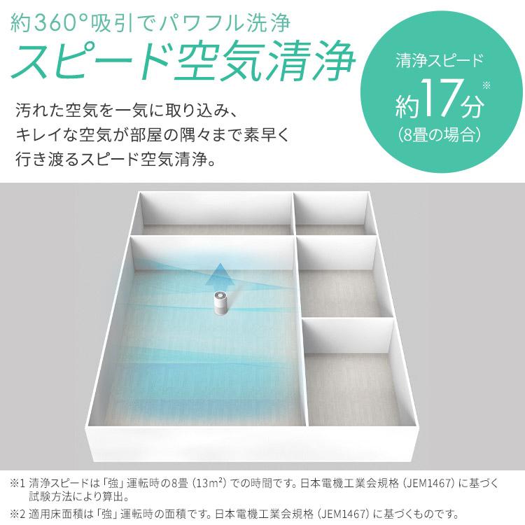 IRIS OHYAMA（アイリスオーヤマ） 空気清浄機 花粉対策 加湿器 気化式