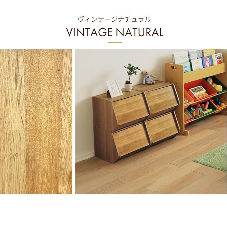 収納ボックス フタ付き おしゃれ スタックボックス 扉付き : アイリス