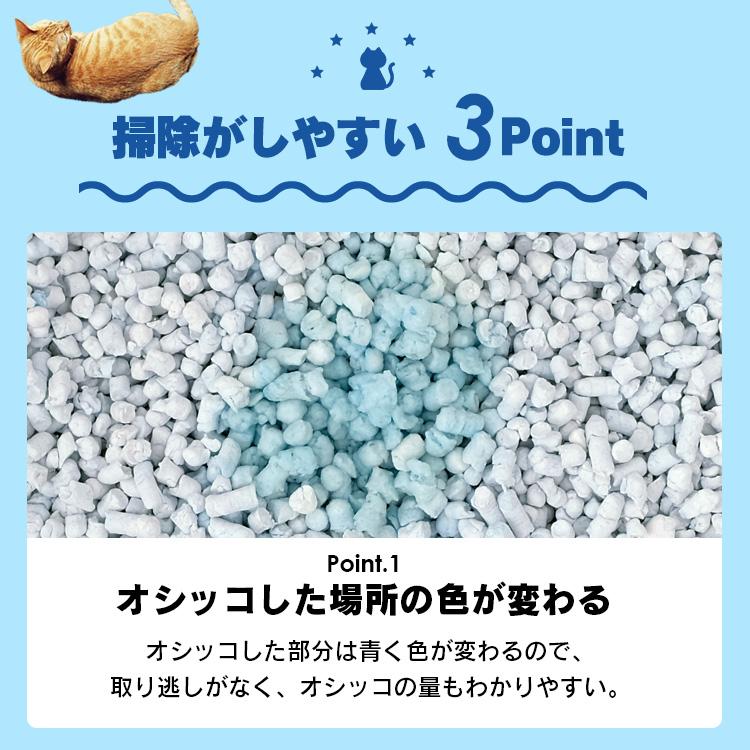 猫砂 紙 アイリスオーヤマ 紙製 流せる 固まる 9L×6袋入 再生パルプ 飛び散りにくい 猫 砂 トイレ ねこ砂 ペーパーフレッシュ PFC9 * | IRIS OHYAMA | 05