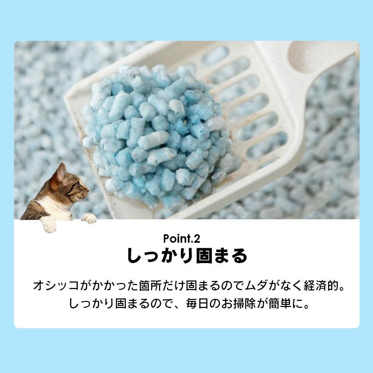 猫砂 紙 アイリスオーヤマ 紙製 流せる 固まる 9L×6袋入 再生パルプ 飛び散りにくい 猫 砂 トイレ ねこ砂 ペーパーフレッシュ PFC9 * | IRIS OHYAMA | 06