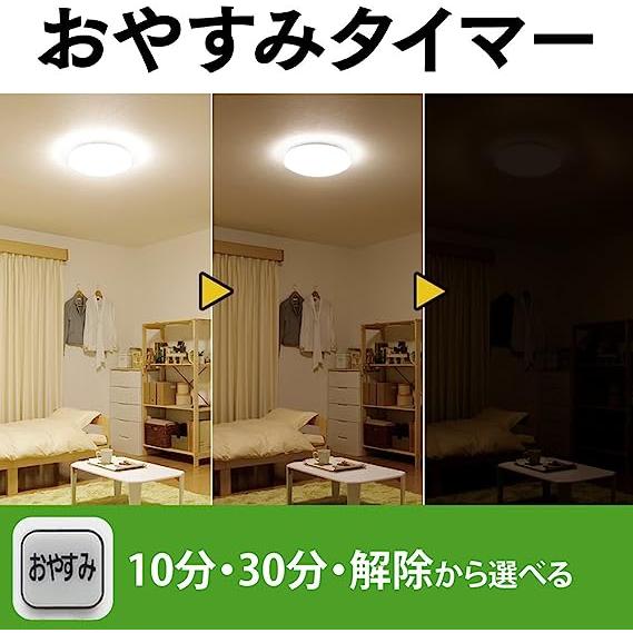 【新品・未開封】アイリスオーヤマシーリングライト　6畳　2個セット LED シーリングライト 6畳 調光 工具・工事不要 リモコン付き 1年保証