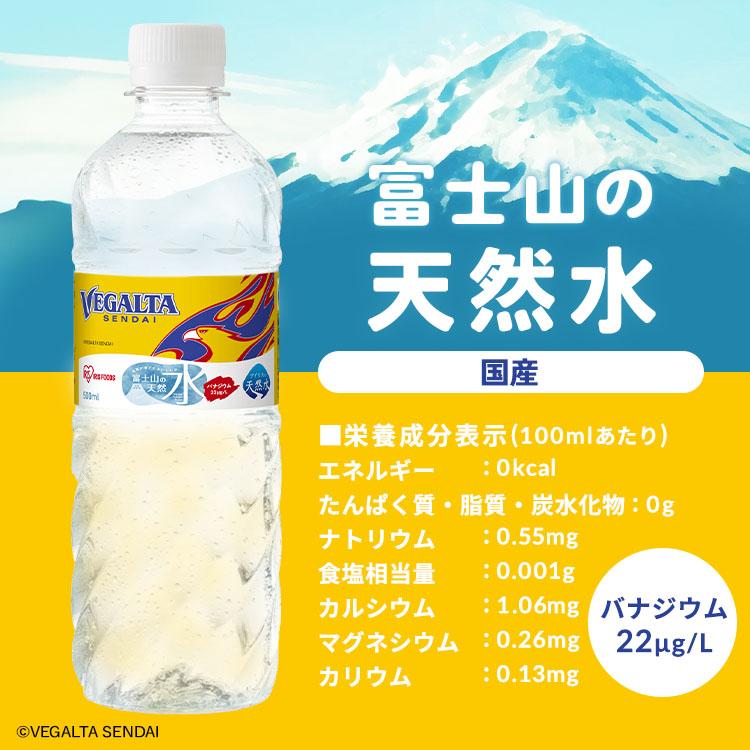 IRIS OHYAMA（アイリスオーヤマ） 水 500ml 24本 ミネラルウォーター