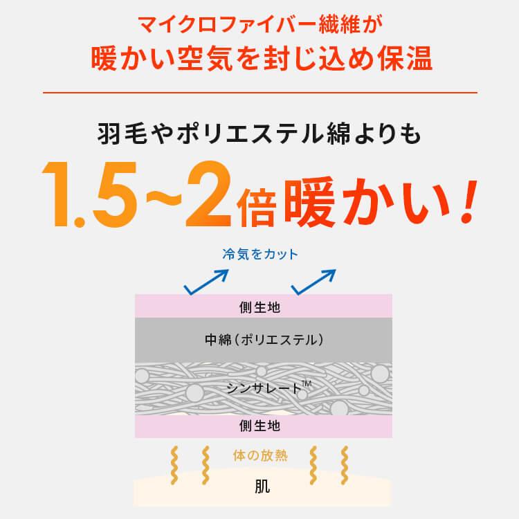掛け布団 セミダブル 毛布 シンサレート 厚手 暖かい 洗える 冬 おしゃれ 掛布団 掛ふとん 布団 保温 無地 アイリスオーヤマ | ブランド登録なし | 04