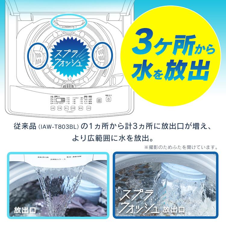 IRIS OHYAMA 洗濯機 縦型 8kg アイリスオーヤマ 全自動洗濯機 IRIS OHYAMA 洗濯機 縦型 8kg アイリスオーヤマ 全自動洗濯機