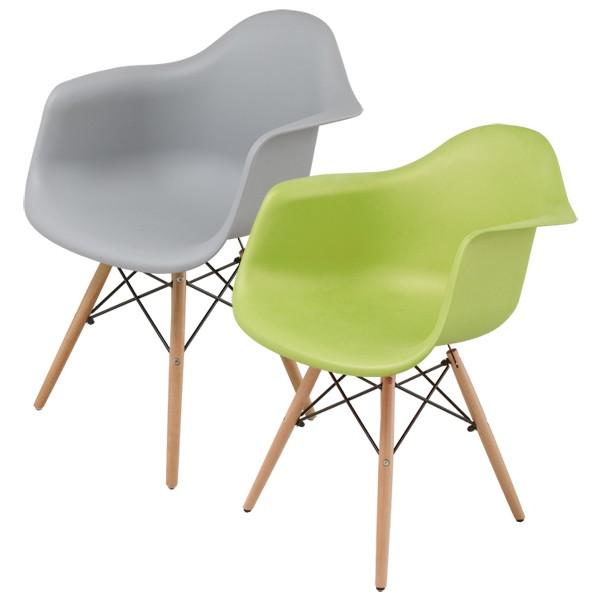 チェア デザインチェア アームシェルチェア DAW 肘付き ジェネリック+