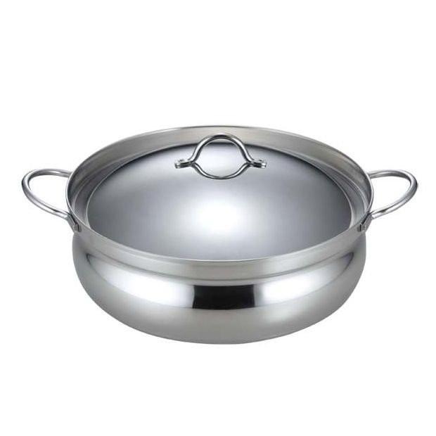 鍋 Ih対応 3層鋼土鍋風なべ 26cm おしゃれ 定休日以外毎日出荷中