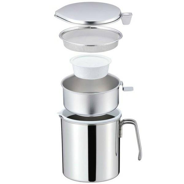 オイルポット ステンレス製カートリッジ式オイルポット0．6L 26304