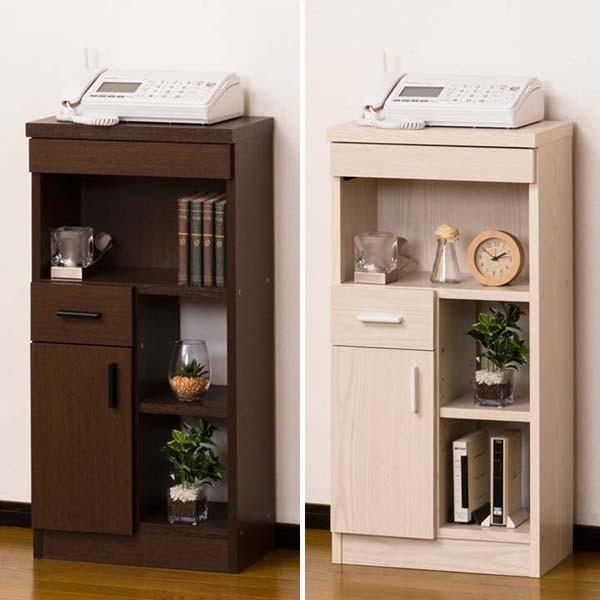 ファックス台 ダイニング家具 完成品 モデム収納 電話台 ルーター収納 おしゃれ Fax台 ルーター収納40 代引不可 アイリスプラザ Paypayモール店 通販 Paypayモール