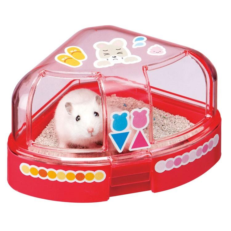 ハムスター トイレ おしゃれ ゆったりコーナー トイレ 砂の飛び散りストップ アイリスプラザ Paypayモール店 通販 Paypayモール