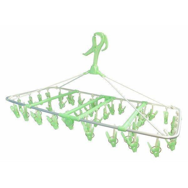 ピンチハンガー 洗濯 洗濯物干し おしゃれ アルモアスマートジャンボハンガー40p グリーン 株 オーエ アイリスプラザ Paypayモール店 通販 Paypayモール