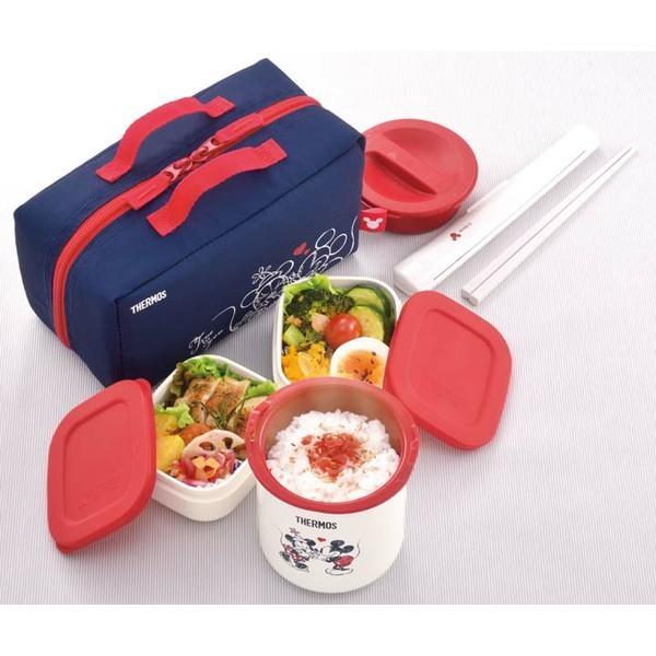 保温弁当箱 ランチボックス 弁当 ミッキー ミニー ネイビーレッド Dbq 253ds サーモス D アイリスプラザ Paypayモール店 通販 Paypayモール