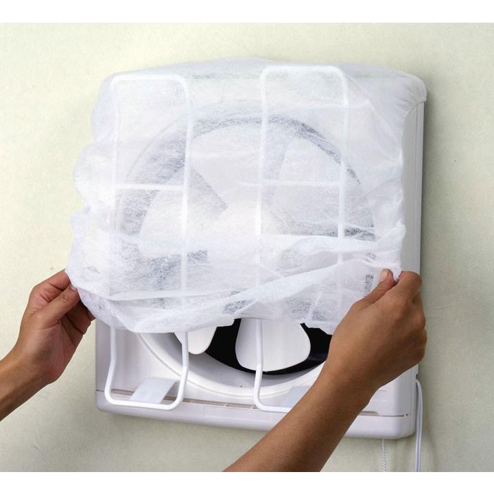 Nかんたん換気扇カバー(フィルター4枚入) 22134 下村企販 : アイリス