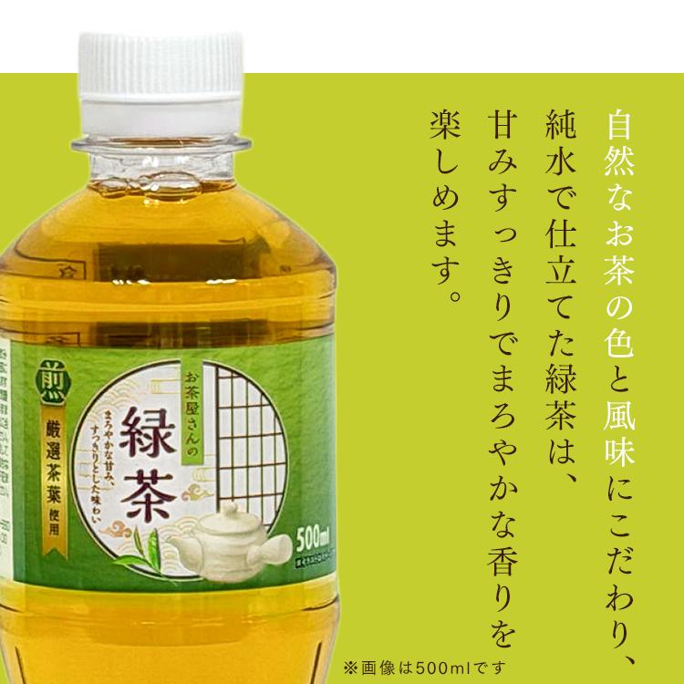 LDC お茶 500ml 48本 緑茶 送料無料 LDCお茶屋さんの緑茶500ml 飲料