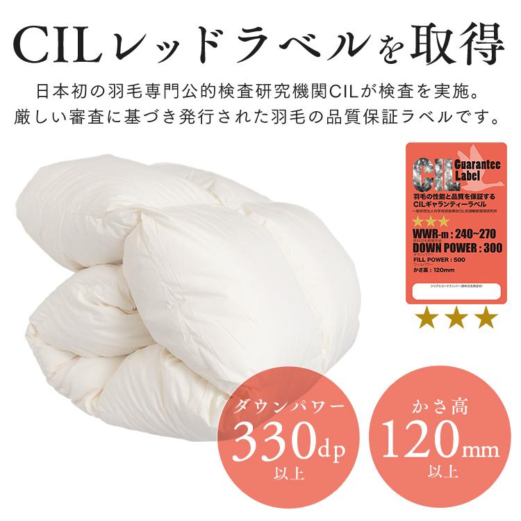 IRIS OHYAMA（アイリスオーヤマ） 羽毛布団 セミダブル 掛け布団 冬