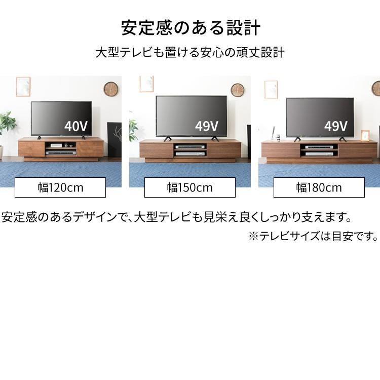 テレビ台 テレビボード ローボード おしゃれ 完成品 収納 幅180 オープンテレビ台 幅180 アイリスプラザ T-OTV-180(代引不可)