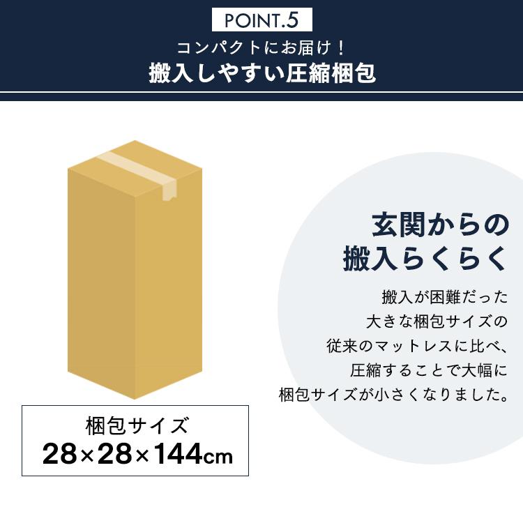 マットレス ダブル ポケットコイル 高反発 ウレタン 2層ウレタン 厚さ
