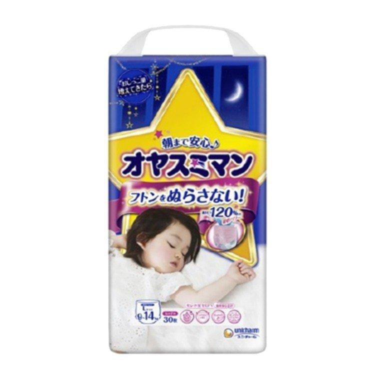 オヤスミマン オムツ おむつ 女の子 L 30枚 ユニ・チャーム : アイリス