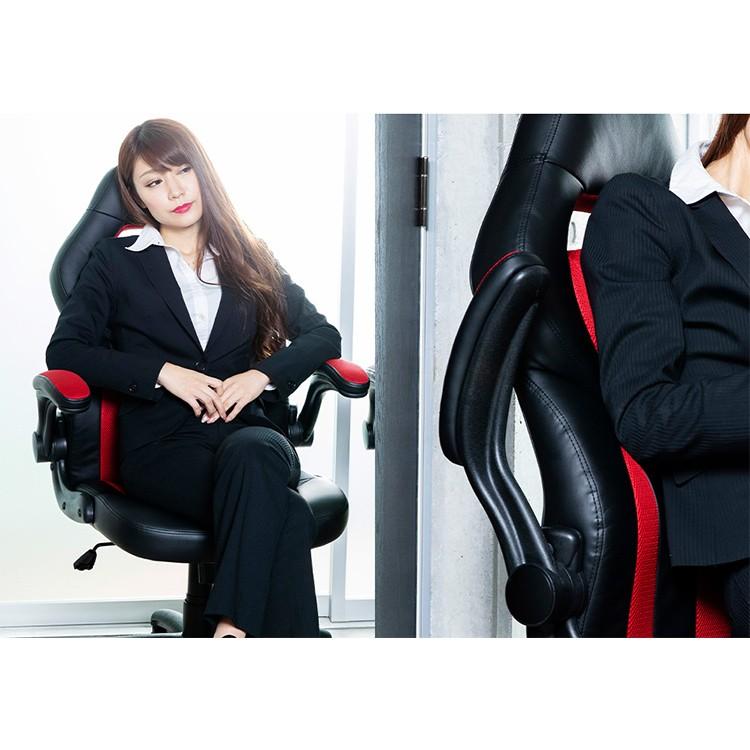 ゲーミングチェア オフィスチェア ハイバック レーシングチェア 学習チェア ゲーム オフィス 回転イス チェア LSC-580 | ブランド登録なし | 16