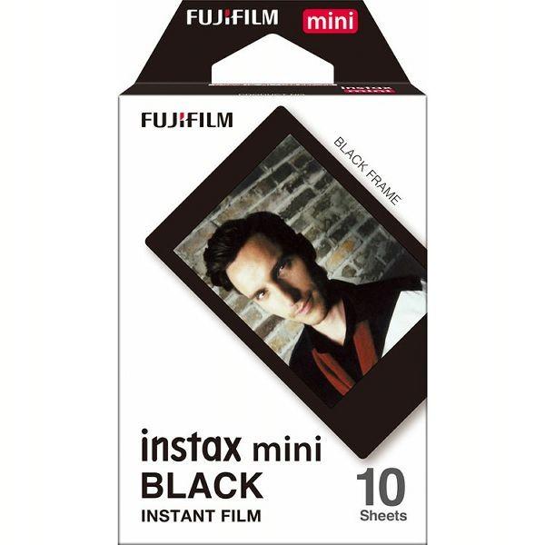 FUJIFILM (富士フィルム) チェキ用フィルム instax mini ブラック INSTAX MINI BLACK FRAME WW 1の商品画像（Yahoo!ショッピング）