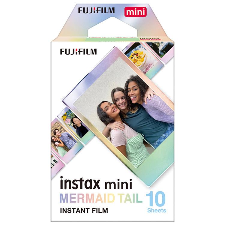 富士フイルム インスタントカメラ チェキ用フィルム 10枚入 絵柄 INSTAX MINI MERMAID TAIL WW 1の商品画像（Yahoo!ショッピング）