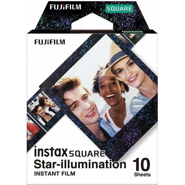 FUJIFILM チェキ フィルム チェキスクエア用フィルム 「instax SQUARE スターイルミネーション」 1パック（10枚入）