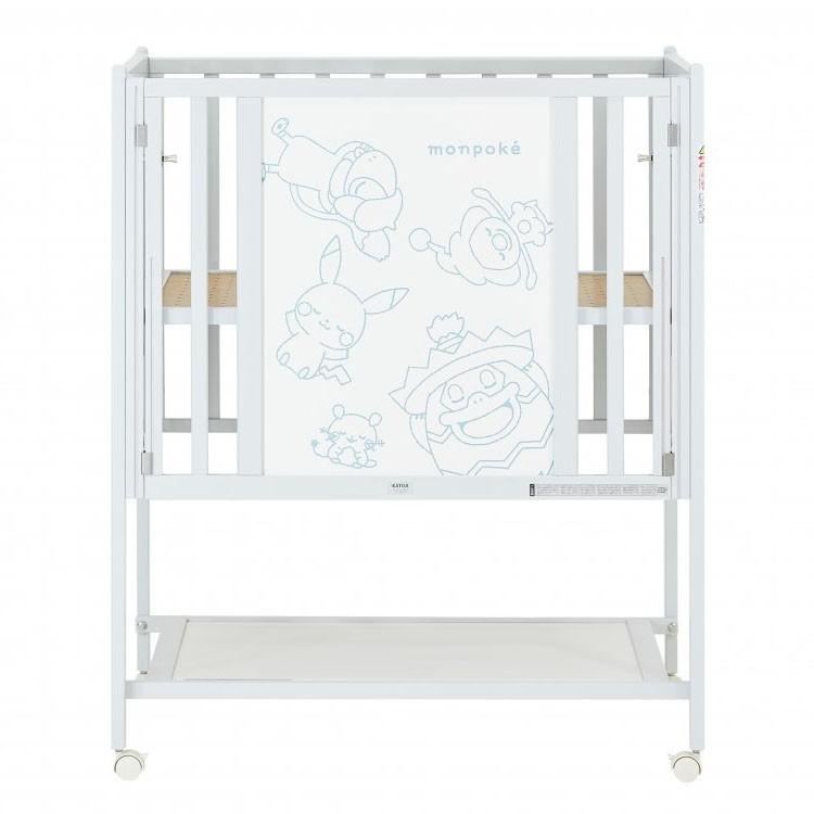 【訳あり・新品】 折りたたみミニベッド ハイタイプ モンポケ 2951 カトージ (D) 【PET6058500402】(21450円)