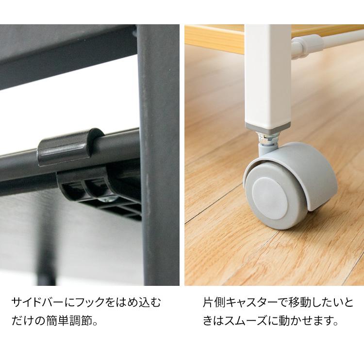 パソコンデスク I字型 PCデスク デスク ラック付き 省スペース 机 ディスプレイ棚 ラック付 テーブル 2口コンセント 幅120cm 収納 RTID-1200_6