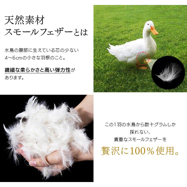 新品水鳥羽毛100% 羽毛布団シングル