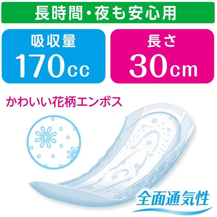 ポイズ 吸水ナプキン 肌ケアパッド 5個セット 尿漏れパット 消臭 軽