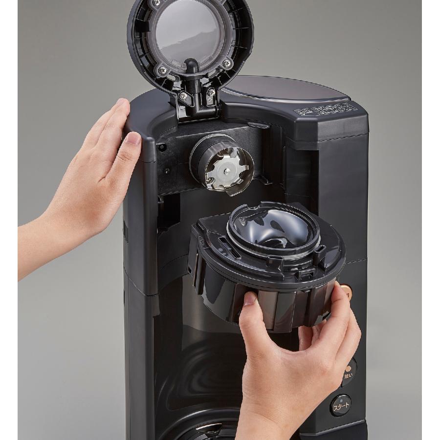 Zojirushi コーヒーメーカー EC-SA40-BA ブラック 楽天市場】象印 コーヒーメーカー EC-SA40-BA ミル付き 全自動 珈琲通