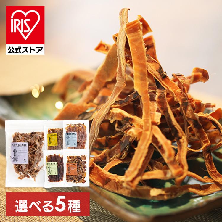 あたりめ いか するめ 200g 5種 いかソーメン おやつ 珍味 やみつき