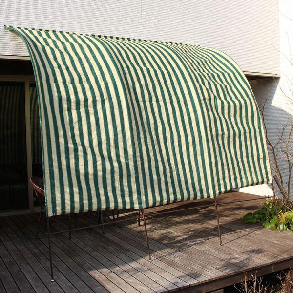 アーチ型 サンシェード2 3m D オーニング シェード カラー グリーンストライプ Www Bollywoodpapa Com