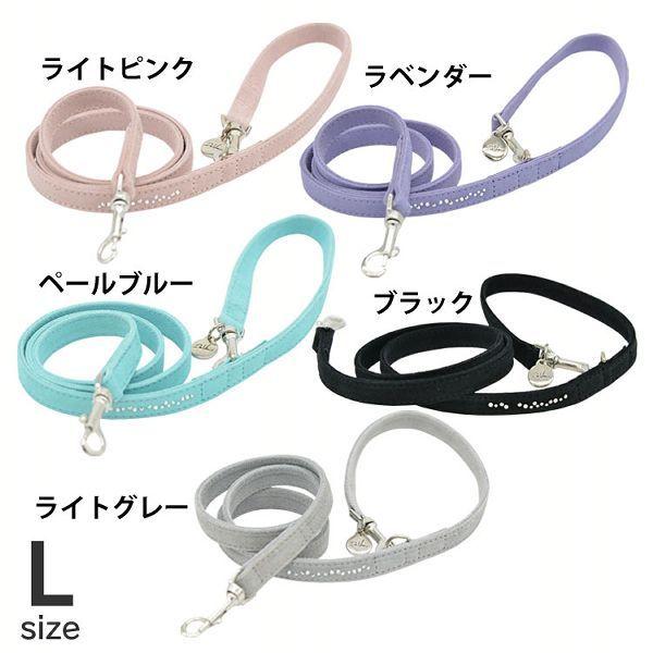 Leda Swarovski Crystals leash110（リーダスワロフスキークリスタルズリーシュ110）L LDV302 (TC)
