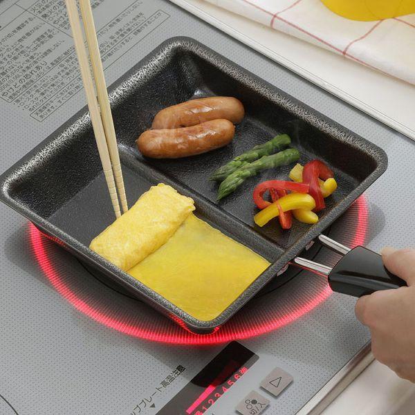 ファイバーライン加工フライパン お弁当用ダブル焼き 下村企販 D B アイリスプラザ Paypayモール店 通販 Paypayモール