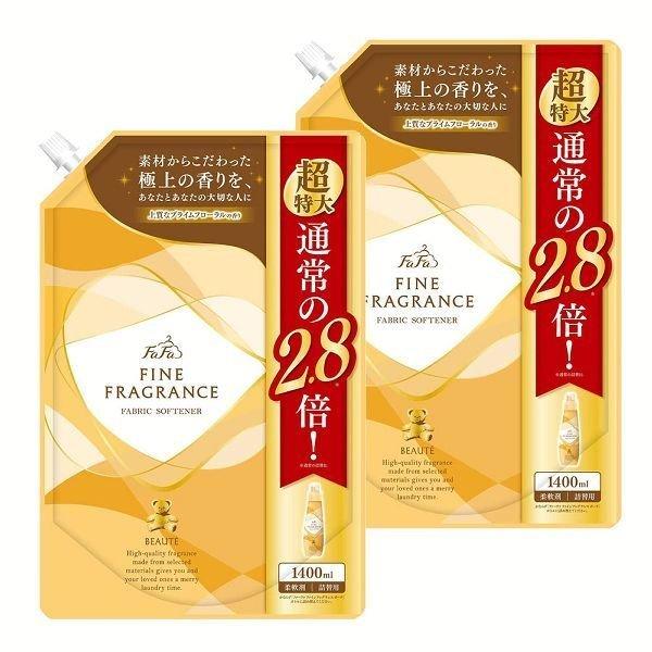 好きに 2個セット ファーファ ファインフレグランス柔軟剤 ボーテ プライムフローラルの香り 1400ml 詰替 超特大 D Wantannas Go Id