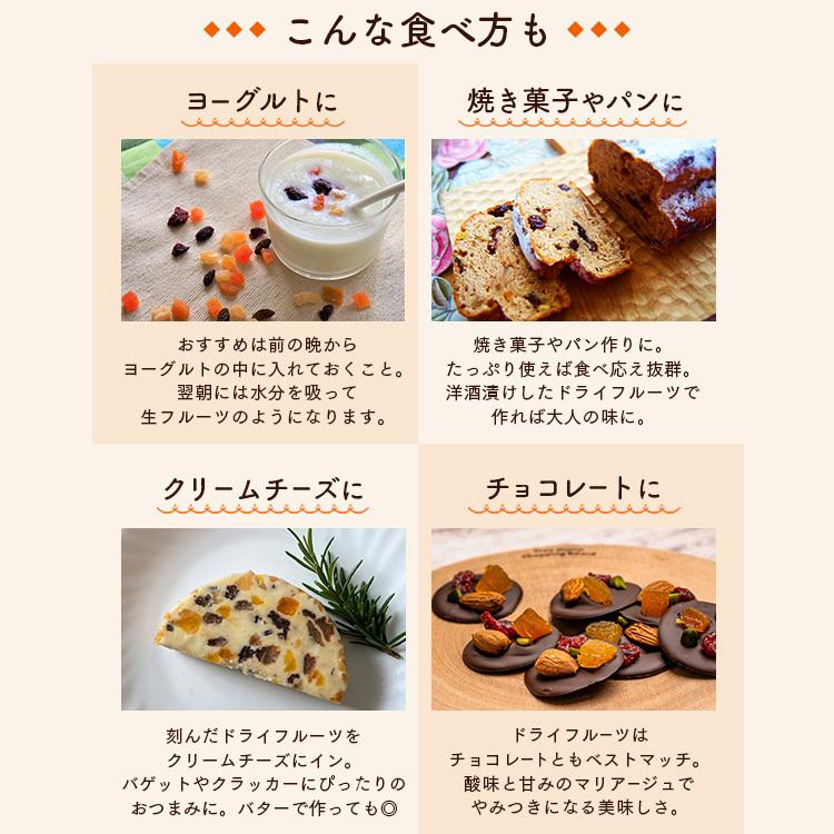 ドライフルーツミックス 500g ドライフルーツ 6種のドライフルーツ