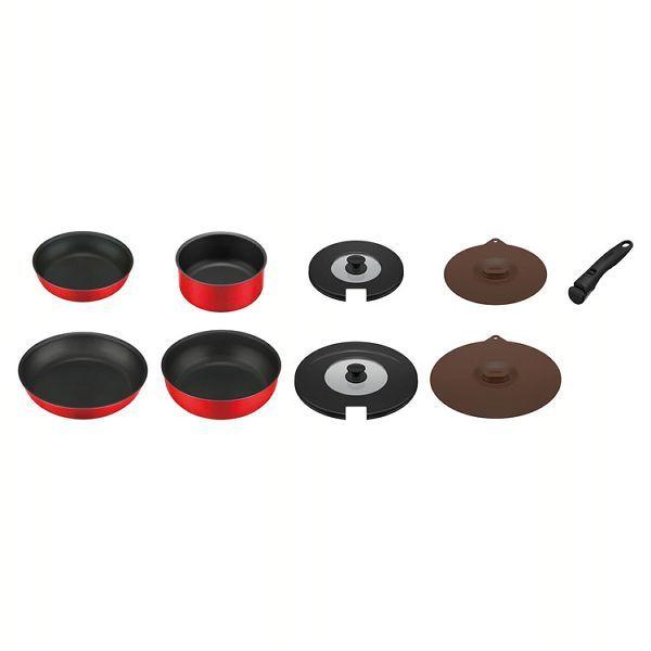 THERMOS ガス火専用 9点セット　未使用未開封品 楽天市場】サーモス ガス火専用 フライパン セット 9点 深型 KSC