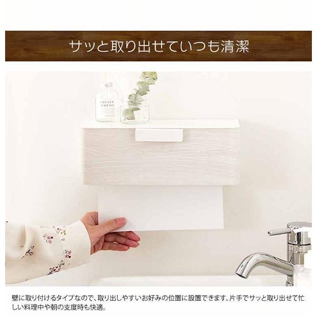 ペーパータオルホルダー トイレ おしゃれ ペーパータオル 収納 来客用